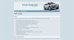 Desktop Screenshot of k-car-c.cz